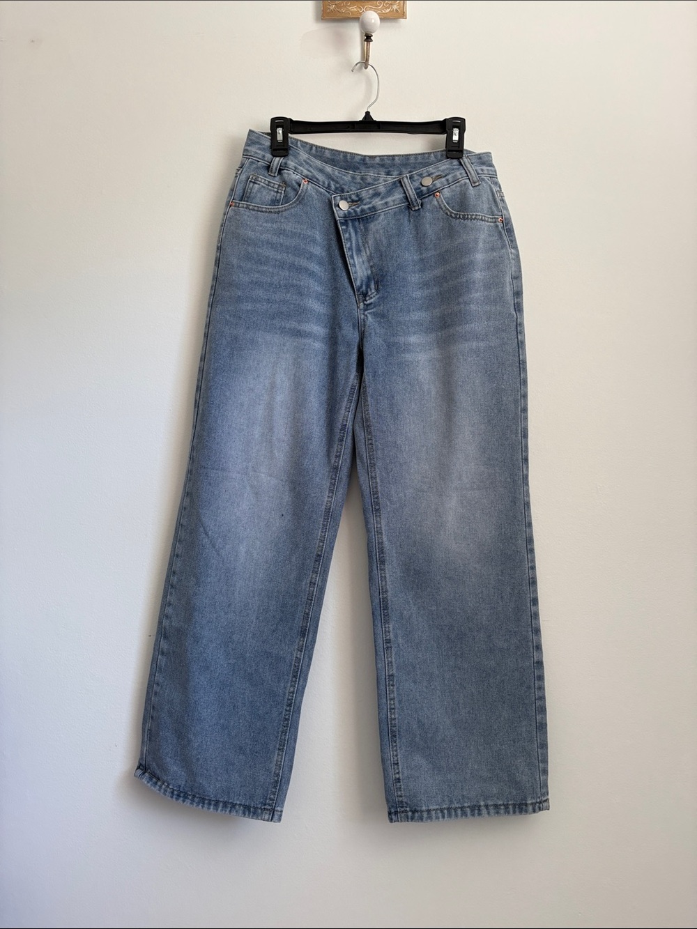 Light Wash Wide Leg Jeans